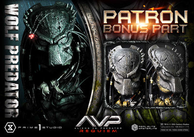 Aliens vs. Predator: Requiem - Wolf Predator (DX BONUS) 1/3 Scale Statue