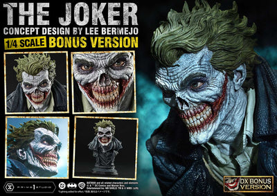 The Joker (by Lee Bermejo - Deluxe Bonus) 1/4 Scale Statue