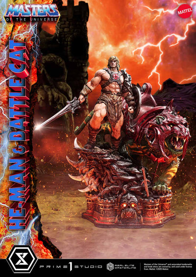 Masters of the Universe - He-Man & Battle Cat (Regular) 1/4 Scale Statue