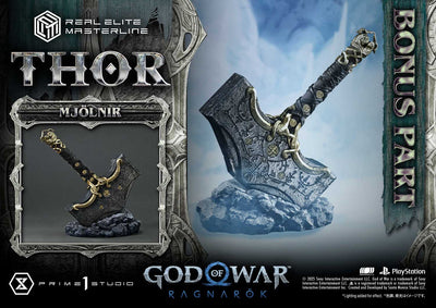 God of War: Ragnarok - Thor (Deluxe Bonus) 1/3 Scale Statue