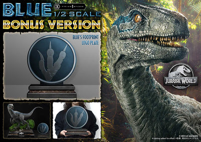 Jurassic World: Fallen Kingdom (2018) - Blue (Bonus) 1/2 Scale Statue