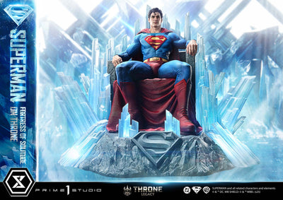 Superman Fortress of Solitude on Throne (Regular) 1/4 Scale Statue
