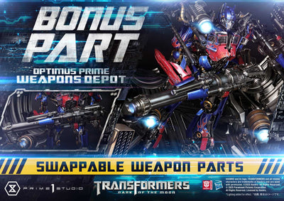 Transformers: Darkside of the Moon - Optimus Prime Weapons Depot (Bonus) Statue