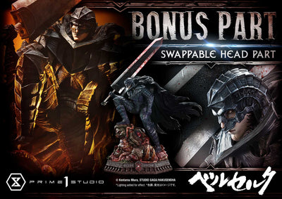 Berserk - Grunbeld vs. Guts - Guts, Berserker Armor (Deluxe Bonus) 1/4 Scale Statue