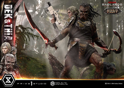 Predator: Badlands - Dek & Thia (Deluxe Bonus) 1/3 Scale Statue