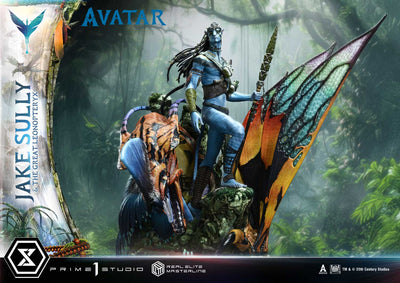 Avatar (2009) - Jake Sully & The Great Leonopteryx (Regular) 1/4 Scale Statue