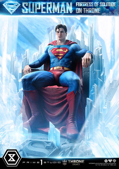Superman Fortress of Solitude on Throne (Regular) 1/4 Scale Statue
