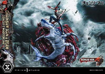 Chainsaw Man – The Movie: Reze Arc - Chainsaw Man & Beam (Bonus) 1/6 Scale Statue