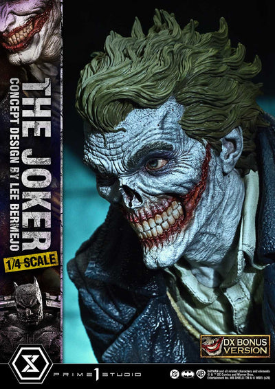 The Joker (by Lee Bermejo - Deluxe Bonus) 1/4 Scale Statue