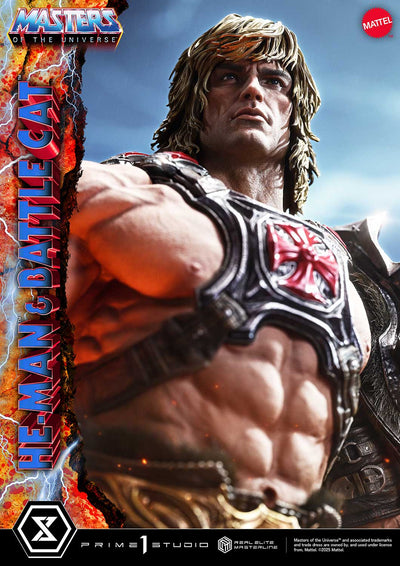 Masters of the Universe - He-Man & Battle Cat (Regular) 1/4 Scale Statue