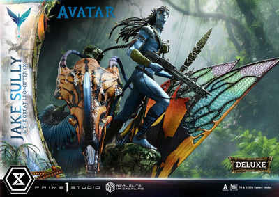 Avatar (2009) - Jake Sully & The Great Leonopteryx (Deluxe) 1/4 Scale Statue