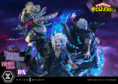 My Hero Academia - Tomura Shigaraki, Dabi, and Himiko Toga (Deluxe) 1/4 Scale Statue