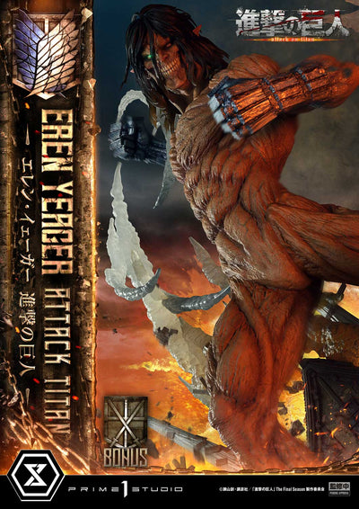 Attack on Titan - Eren Titan (Bonus) Statue