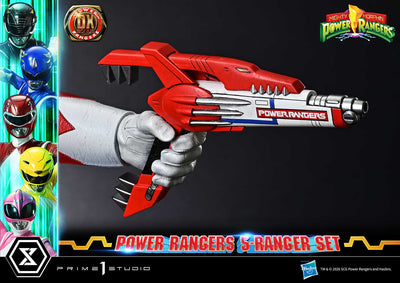Mighty Morphin Power Rangers (Deluxe Bonus) 5-Ranger 1/4 Scale Statue Set