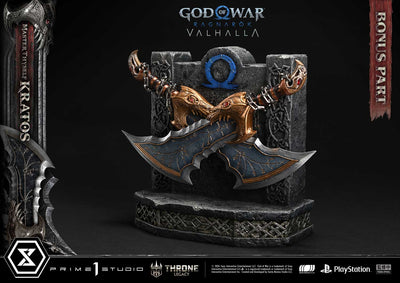 God of War Ragnarök: Valhalla - Master Thyself Kratos & Young Kratos (Bonus) 1/3 Scale Statue Set