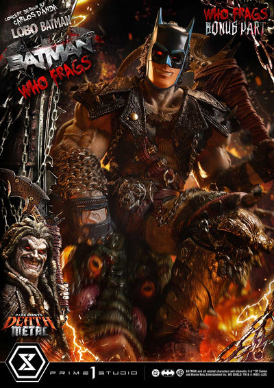 Dark Nights: Death Metal - Lobo Batman: Batman Who Frags (by Carlos D'Anda - DX Bonus) 1/3 Scale Statue