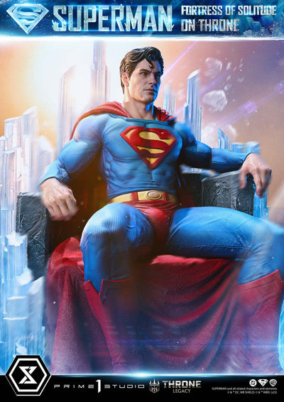 Superman Fortress of Solitude on Throne (Regular) 1/4 Scale Statue