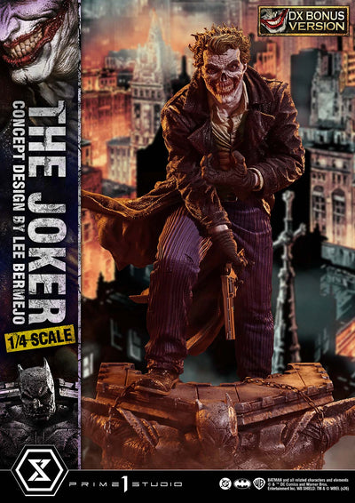 The Joker (by Lee Bermejo - Deluxe Bonus) 1/4 Scale Statue