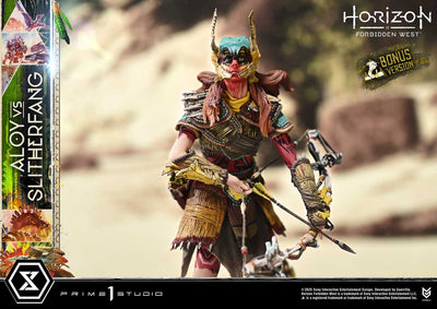 Horizon Forbidden West - Aloy vs. the Slitherfang (Bonus) Diorama