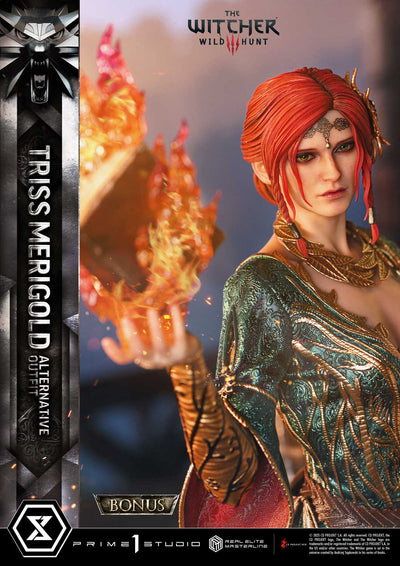 The Witcher 3: Wild Hunt - Triss Merigold (Alternative Outfit - Bonus) 1/4 Scale Statue