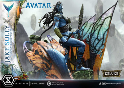 Avatar (2009) - Jake Sully & The Great Leonopteryx (Deluxe Bonus) 1/4 Scale Statue