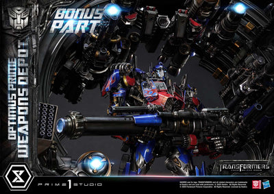Transformers: Darkside of the Moon - Optimus Prime Weapons Depot (Bonus) Statue