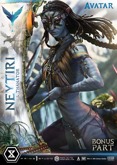 Avatar - Neytiri & Thanator (Deluxe Bonus) 1/4 Scale Statue