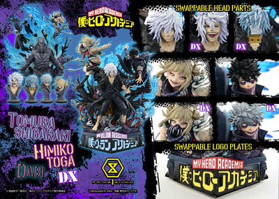 My Hero Academia - Tomura Shigaraki, Dabi, and Himiko Toga (Deluxe) 1/4 Scale Statue