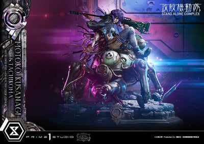 Ghost in the Shell: SAC - Motoko Kusanagi & Tachikoma by Entei Ryu (Color - Regular) 1/4 Scale Statue