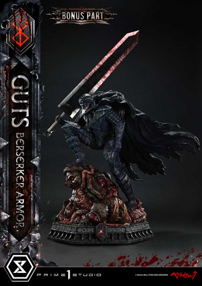 Berserk - Grunbeld vs. Guts - Guts, Berserker Armor (Deluxe Bonus) 1/4 Scale Statue