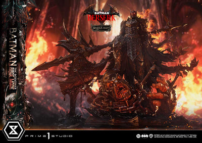 Batman: the Berserker Rage Mode (Deluxe Bonus) 1/4 Scale Statue