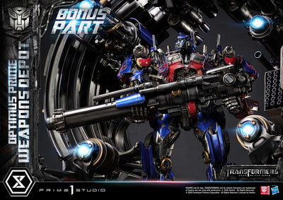 Transformers: Darkside of the Moon - Optimus Prime Weapons Depot (Bonus) Statue