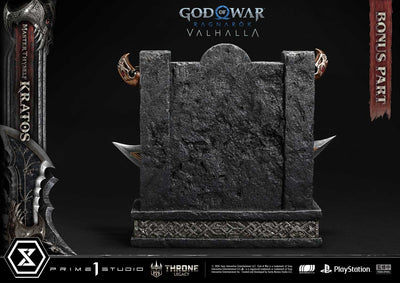 God of War Ragnarök: Valhalla - Master Thyself Kratos & Young Kratos (Bonus) 1/3 Scale Statue Set