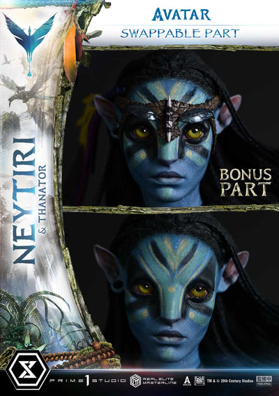 Avatar - Neytiri & Thanator (Deluxe Bonus) 1/4 Scale Statue