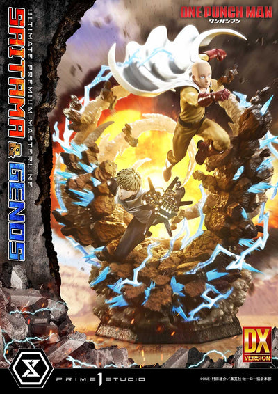 One Punch Man - Saitama & Genos (Deluxe) 1/4 Scale Statue