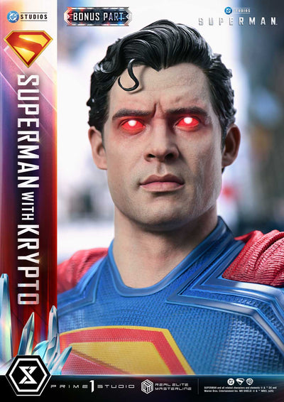 Superman (2025) - Superman with Krypto (Bonus) 1/3 Scale Statue