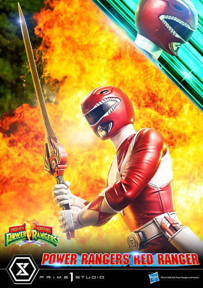 Mighty Morphin Power Rangers - Red Ranger (Regular) 1/4 Scale Statue