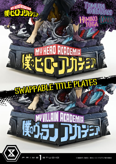 My Hero Academia - Tomura Shigaraki, Dabi, and Himiko Toga (Deluxe) 1/4 Scale Statue