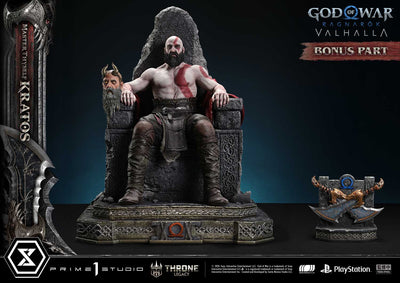 God of War Ragnarök: Valhalla - Master Thyself Kratos & Young Kratos (Bonus) 1/3 Scale Statue Set