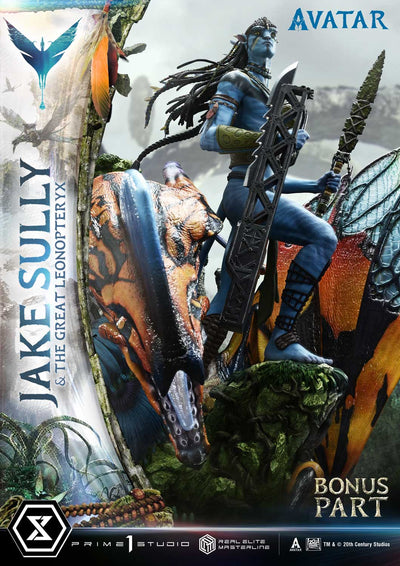 Avatar (2009) - Jake Sully & The Great Leonopteryx (Deluxe Bonus) 1/4 Scale Statue