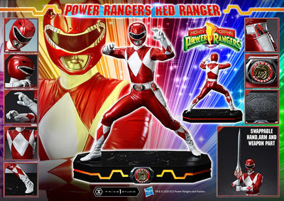 Mighty Morphin Power Rangers - Red Ranger (Regular) 1/4 Scale Statue