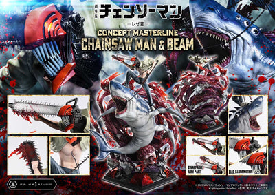 Chainsaw Man – The Movie: Reze Arc - Chainsaw Man & Beam (Regular) 1/6 Scale Statue