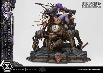 Ghost in the Shell: SAC - Motoko Kusanagi & Tachikoma by Entei Ryu (Color - Regular) 1/4 Scale Statue