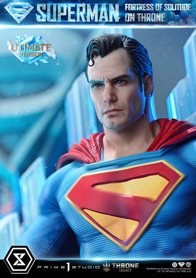 Superman Fortress of Solitude on Throne (Ultimate) 1/4 Scale Statue