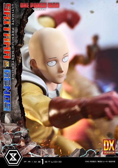 One Punch Man - Saitama & Genos (Deluxe) 1/4 Scale Statue
