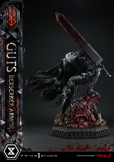 Berserk - Grunbeld vs. Guts - Guts, Berserker Armor (Regular) 1/4 Scale Statue