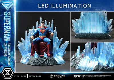 Superman Fortress of Solitude on Throne (Regular) 1/4 Scale Statue
