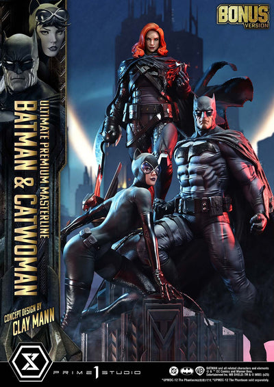 Batman & Catwoman (Bonus) 1/4 Scale Statue