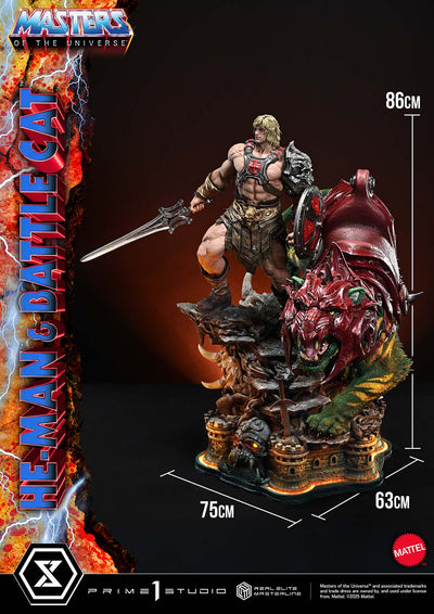 Masters of the Universe - He-Man & Battle Cat (Regular) 1/4 Scale Statue