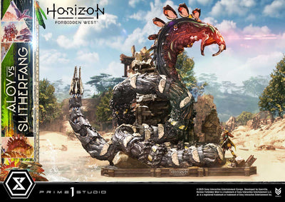 Horizon Forbidden West - Aloy vs. the Slitherfang (Bonus) Diorama